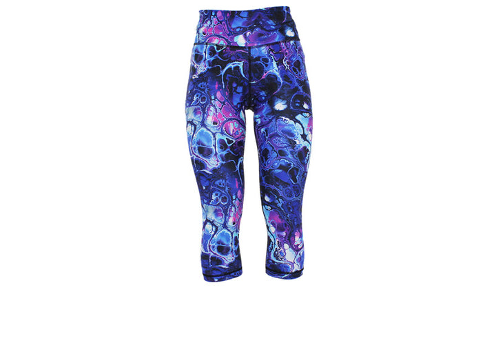 PRE ORDER Capri Iridescent Leggings with pockets