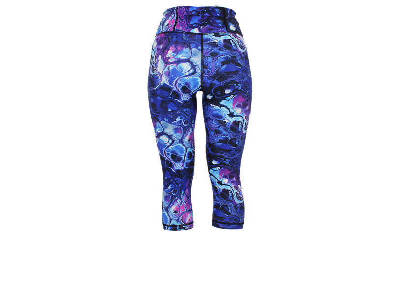 PRE ORDER Capri Iridescent Leggings with pockets