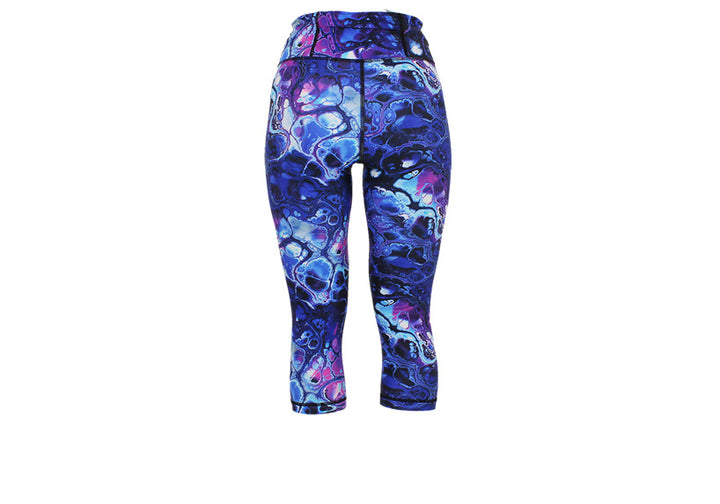PRE ORDER Capri Iridescent Leggings with pockets