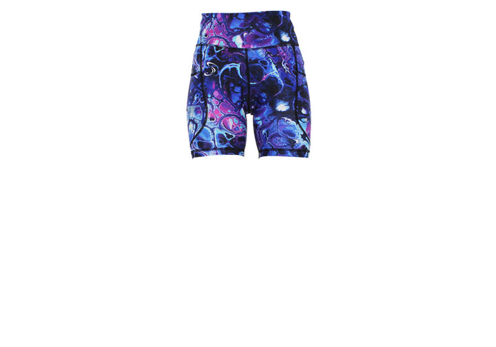 PRE ORDER Iridescent Mid Shorts with pockets
