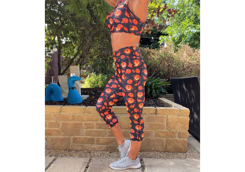 PRE ORDER Capri Jackglow Leggings with pockets