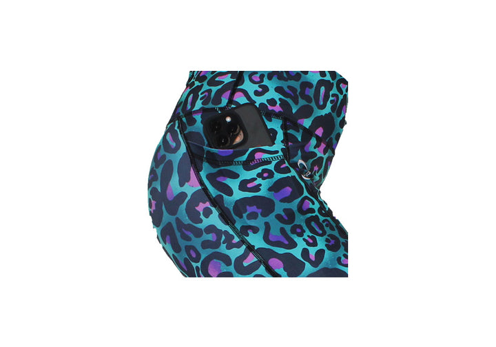 Jaded Jaguar leggings with pockets