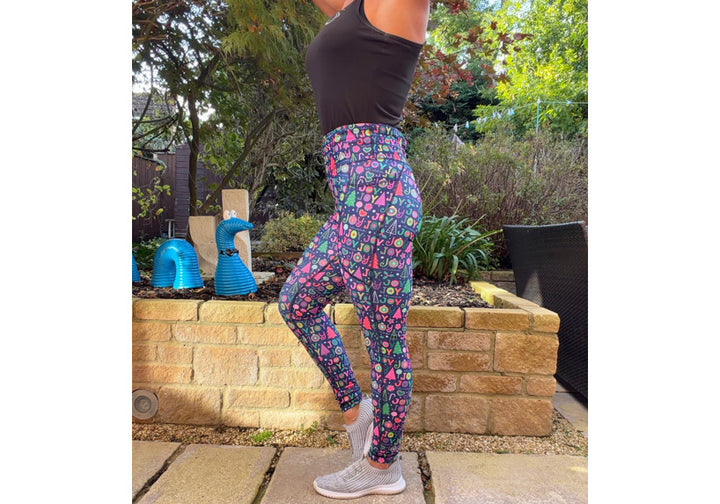 PRE ORDER Jingle joy leggings with pockets