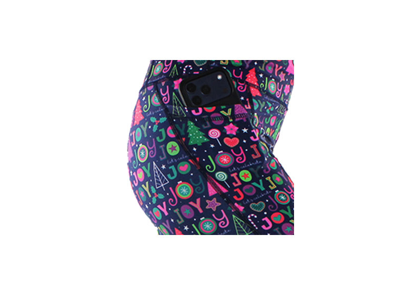 PRE ORDER Jingle joy leggings with pockets
