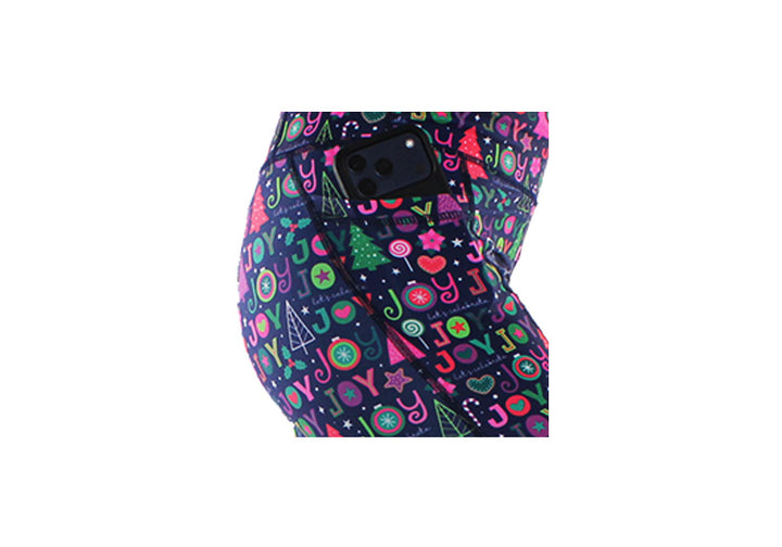 PRE ORDER Winter Jingle Joy Leggings with Pockets