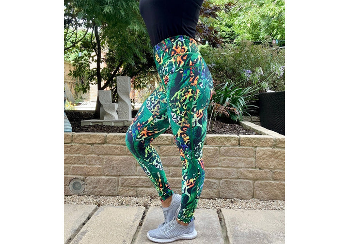 Winter Jungle Rumble Leggings with Pockets