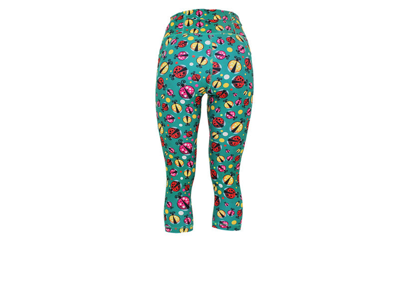PRE ORDER Capri Ladybirds Leggings with pockets