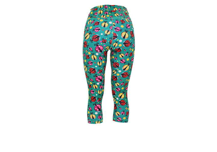 PRE ORDER Capri Ladybirds Leggings with pockets