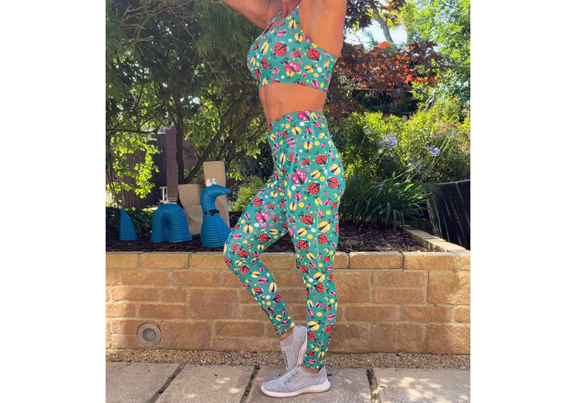 PRE ORDER Ladybirds leggings with pockets