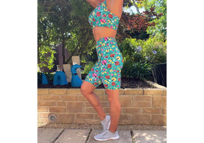 PRE ORDER Ladybirds Long Shorts with pockets