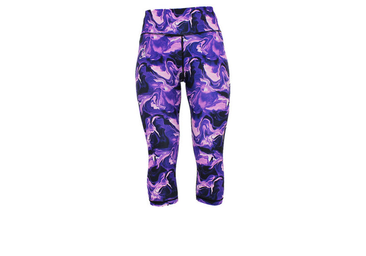 Capri Lavender Haze Leggings with pockets