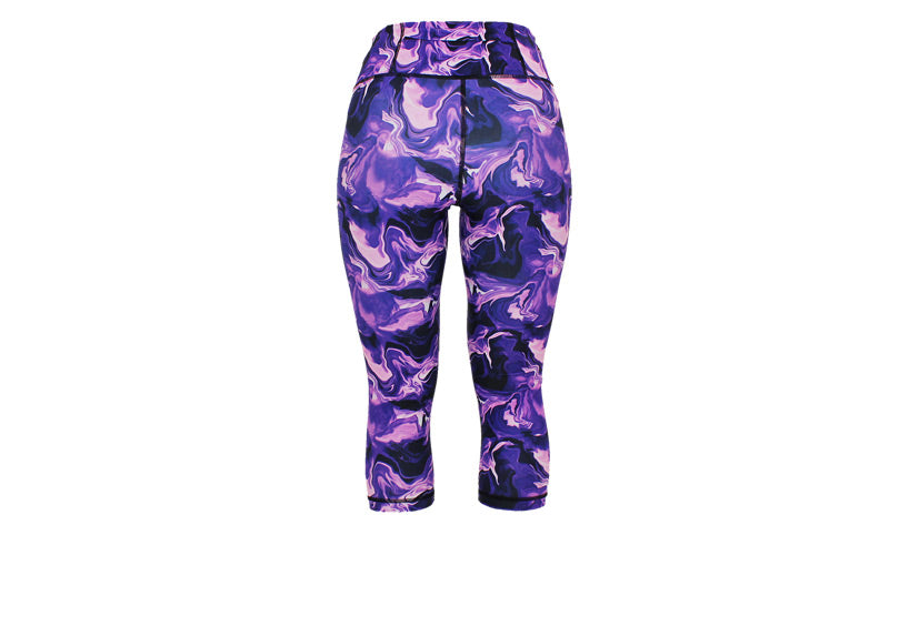 Capri Lavender Haze Leggings with pockets