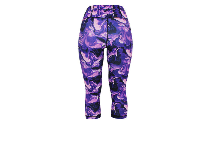 Capri Lavender Haze Leggings with pockets