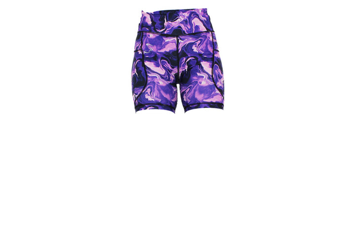 Lavender Haze Mid Shorts with pockets