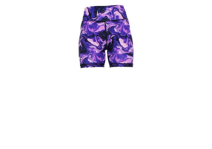 Lavender Haze Mid Shorts with pockets