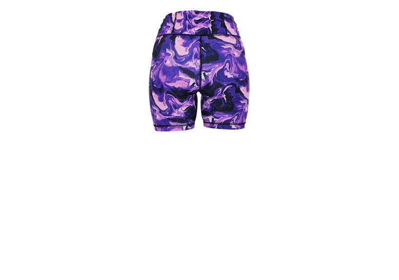 Lavender Haze Mid Shorts with pockets