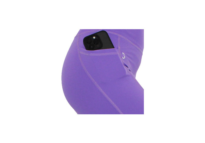 Capri Lilac Premium Leggings with Pockets