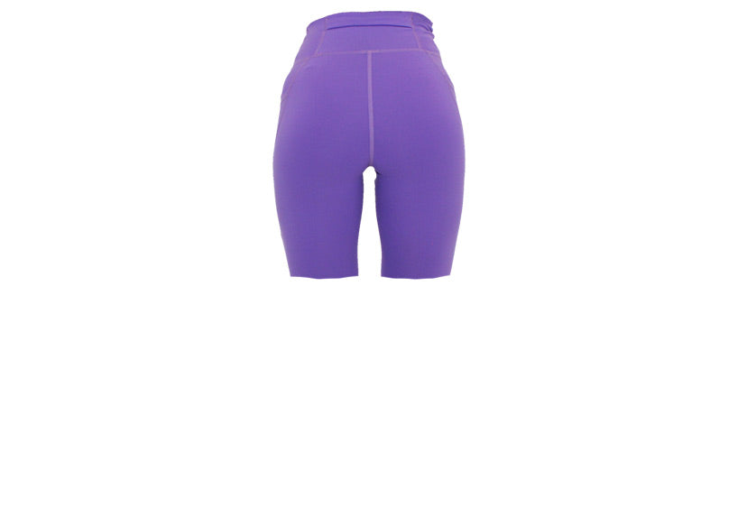 Lilac Premium Long Shorts with Pockets