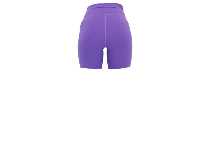 Lilac Premium Mid Shorts with Pockets