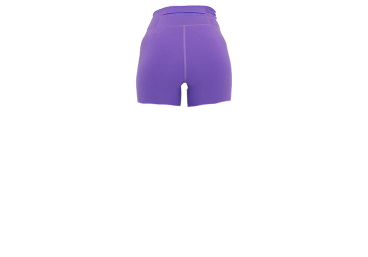 Lilac Premium Short Shorts with Pockets