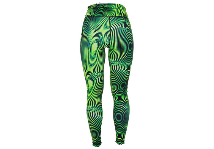 PRE ORDER Winter Lime Ripple Leggings with Pockets
