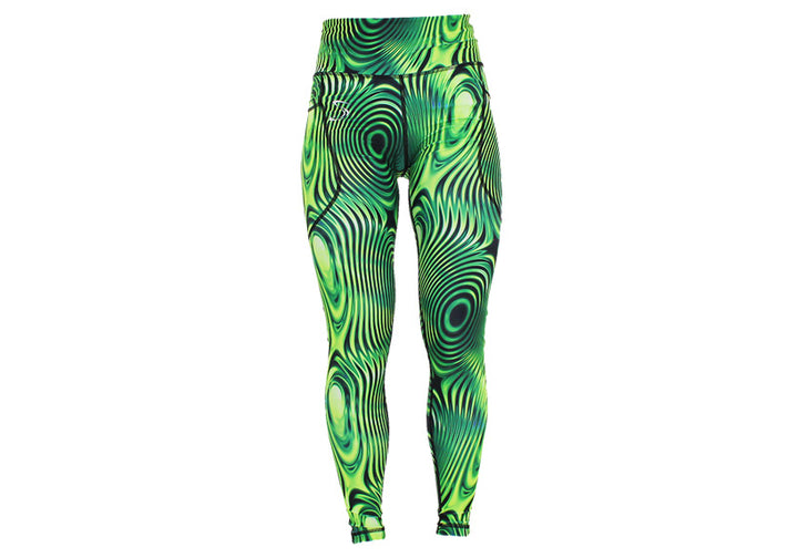 PRE ORDER Winter Lime Ripple Leggings with Pockets