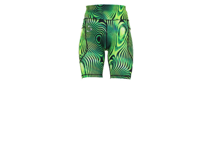 PRE ORDER Lime Ripple Long Shorts with pockets