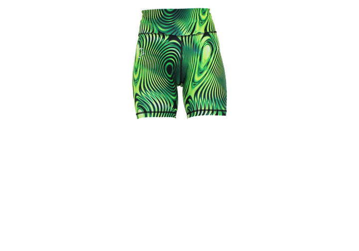 PRE ORDER Lime Ripple Mid Shorts with pockets