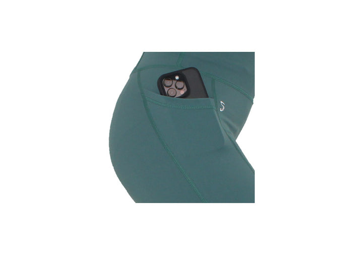 Lincoln Green Premium Long Shorts with Pockets