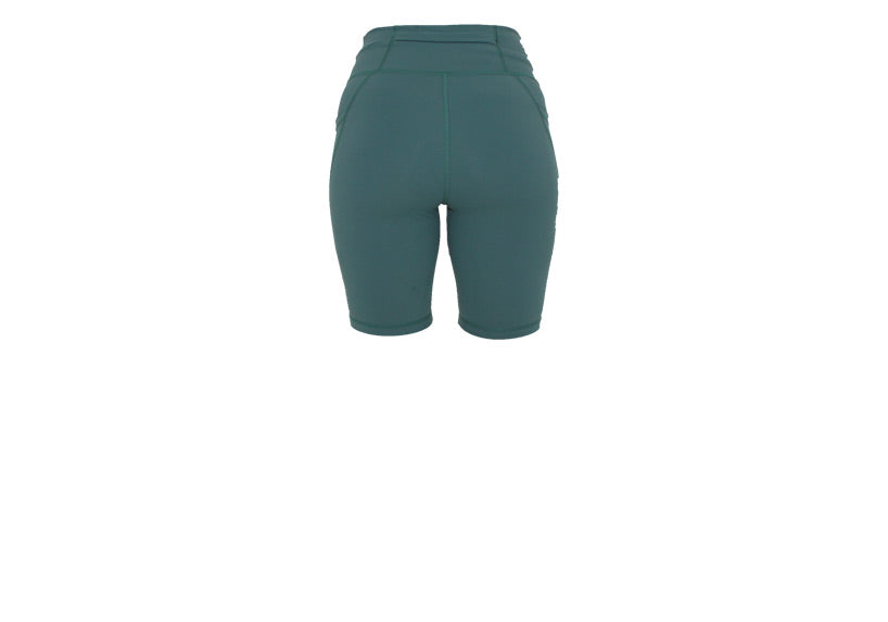 Lincoln Green Premium Long Shorts with Pockets