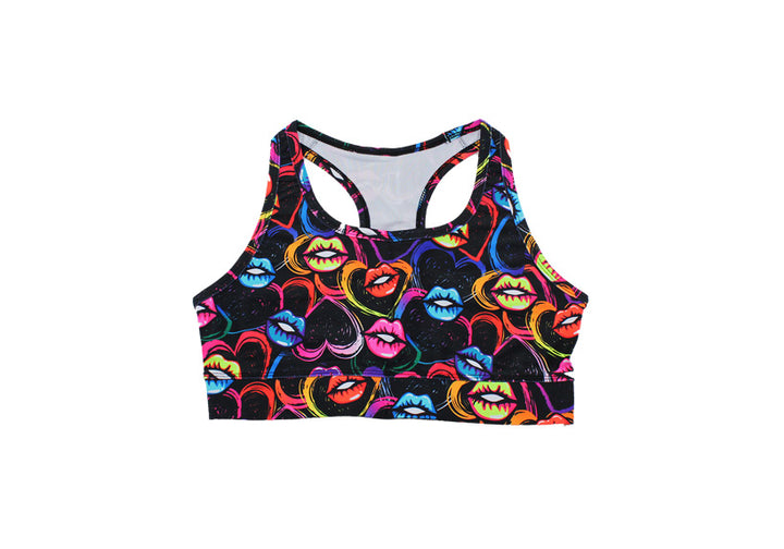 Lip Sync Sports Bra