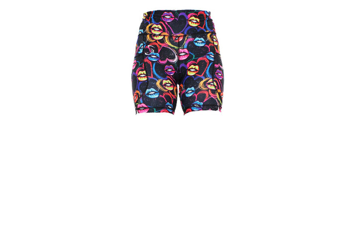 Lip Sync Mid Shorts with pockets