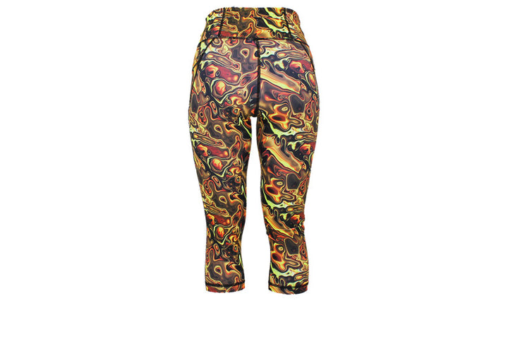 PRE ORDER Capri Liquid Gold Leggings with pockets