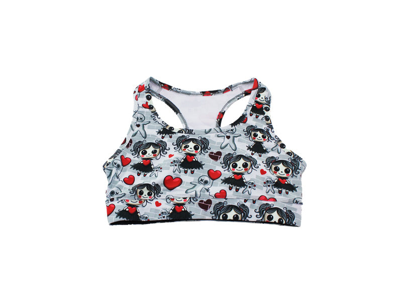 PRE ORDER Little Miss Voodoo Sports Bra