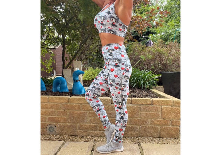 PRE ORDER Little Miss Voodoo leggings with pockets