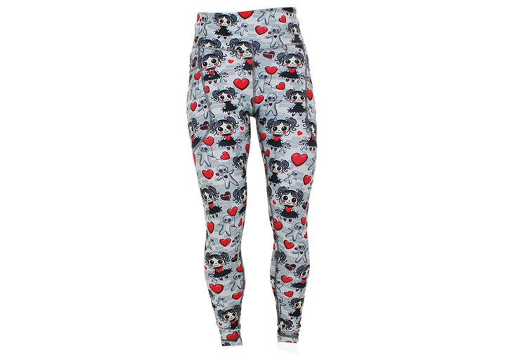 PRE ORDER Winter Little Miss Voodoo Leggings with Pockets