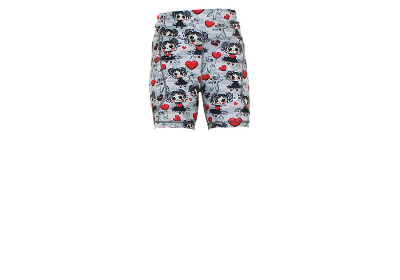 PRE ORDER Little Miss Voodoo Mid Shorts with pockets