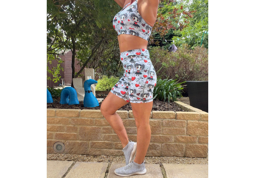 PRE ORDER Little Miss Voodoo Mid Shorts with pockets