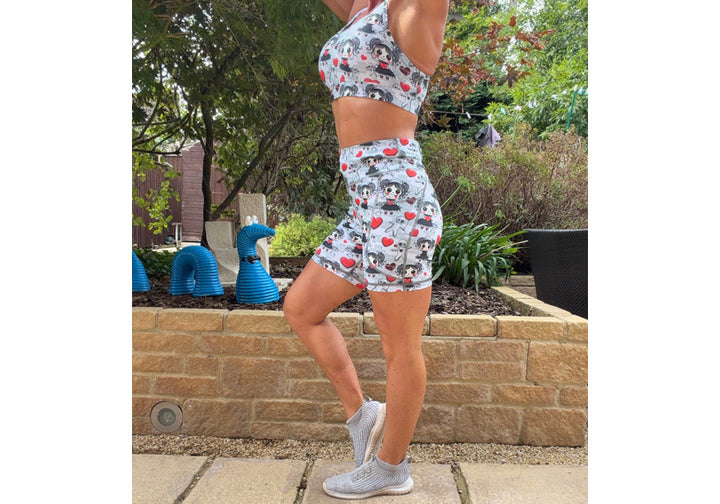 PRE ORDER Little Miss Voodoo Mid Shorts with pockets