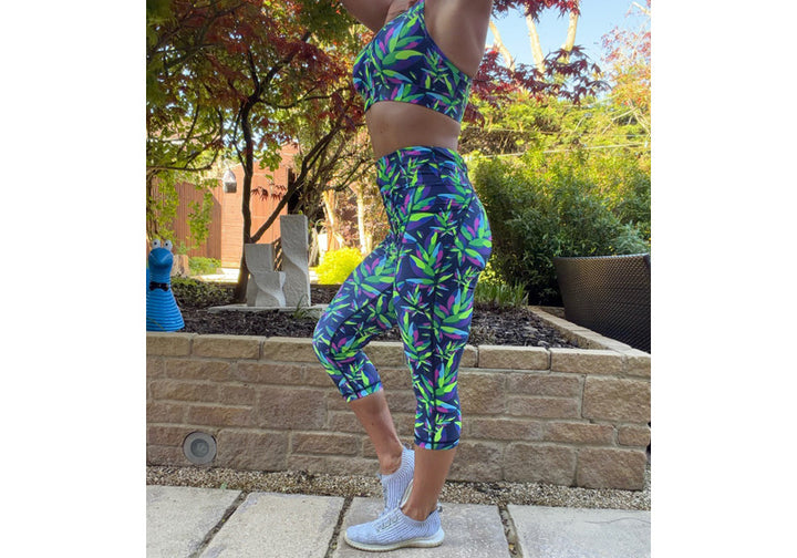 Capri Lumileaf Leggings with pockets