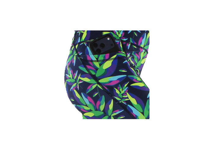 Capri Lumileaf Leggings with pockets