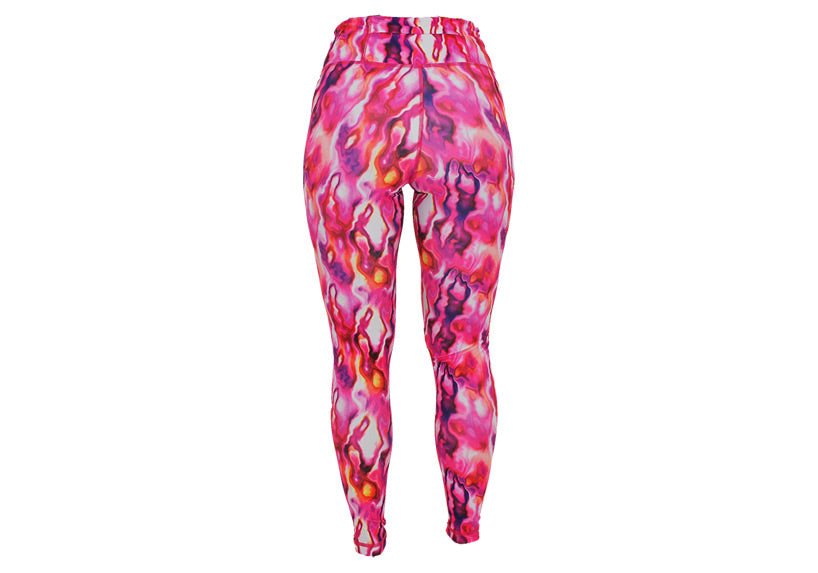Marbled Candyfloss leggings with pockets