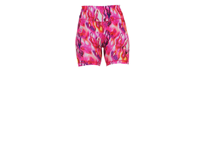 Marbled Candyfloss Mid Shorts with pockets