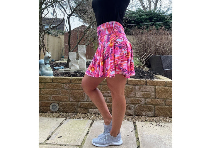 PRE ORDER Marbled Candyfloss Skort
