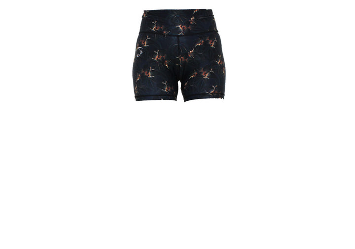 Midnight Blooms Short Shorts