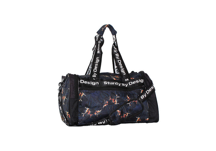Midnight Blooms Sports Bag