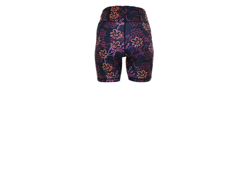 PRE ORDER Midnight Meadow Mid Shorts with pockets
