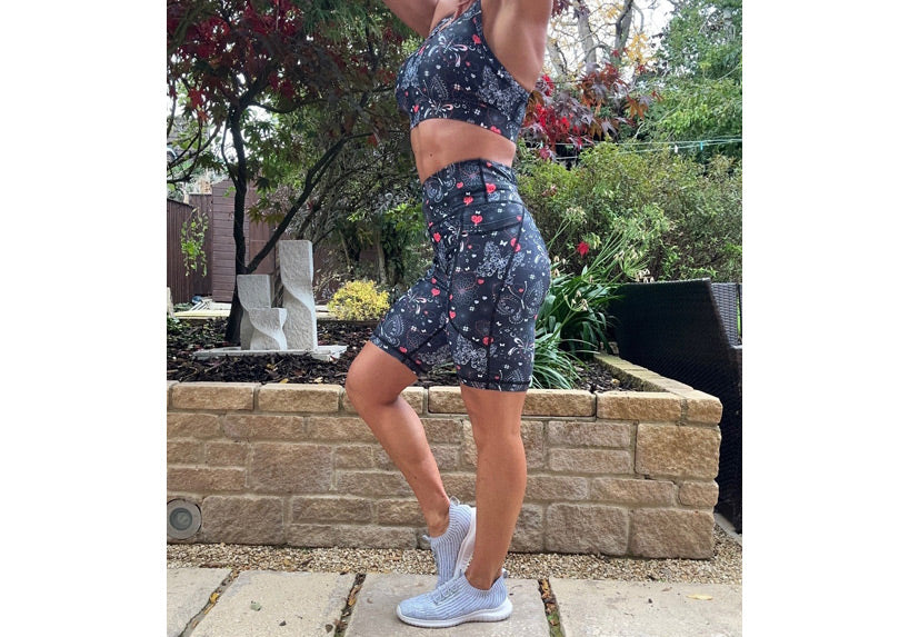 PRE ORDER Midnight Moth Long Shorts with pockets