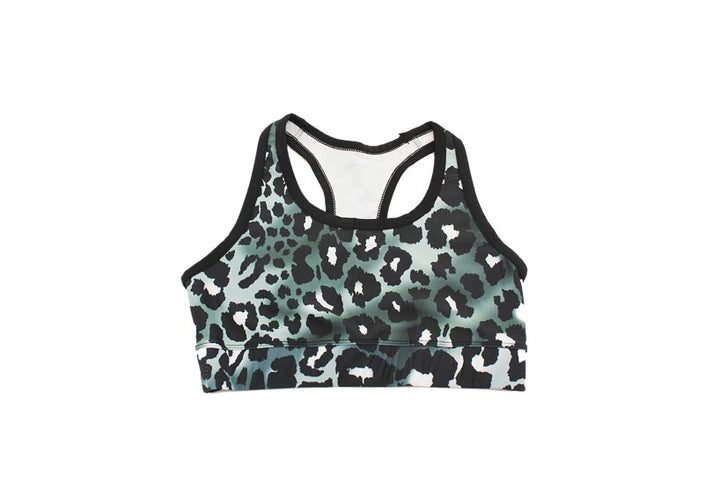 Mirrored Leopard Sports Bra