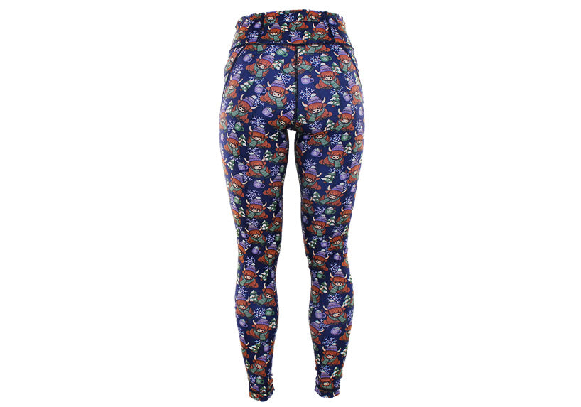 PRE ORDER Mooey Christmas leggings with pockets